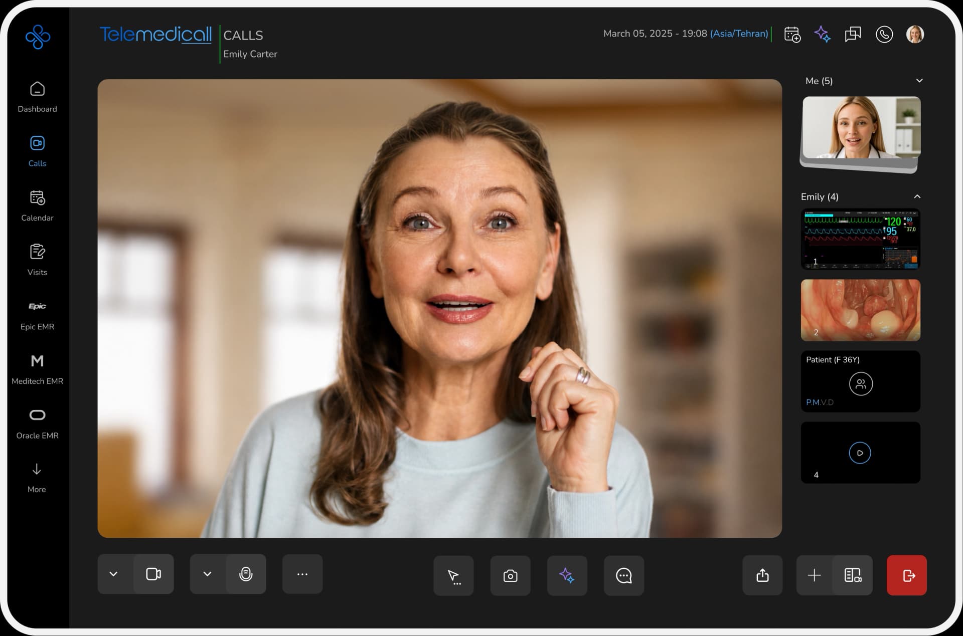 Call & TeleCollaboration mockup